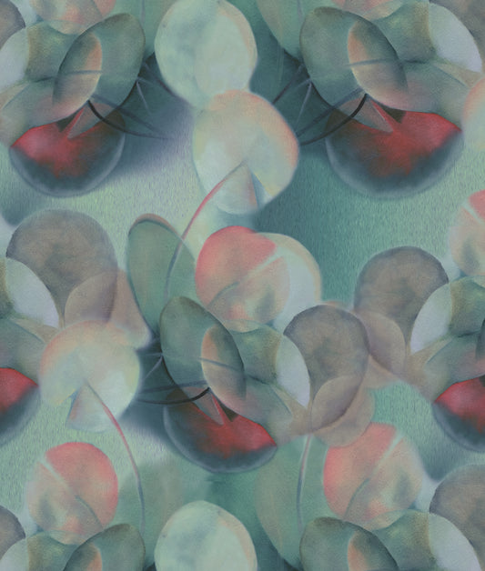 Leliebladeren - turquoise