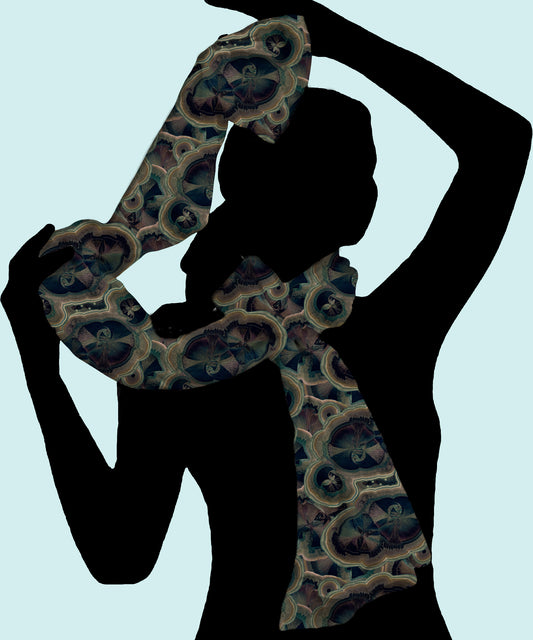 Macro-kristallen - dblauw