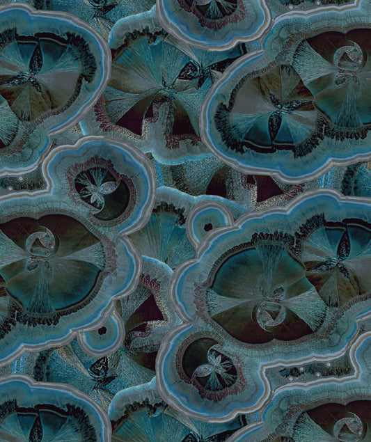 Macro-kristallen - lblauw